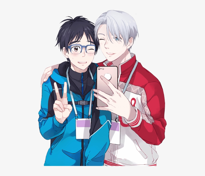 Yuri On Ice - Yuri On Ice Viktor And Yuri, transparent png #3567883