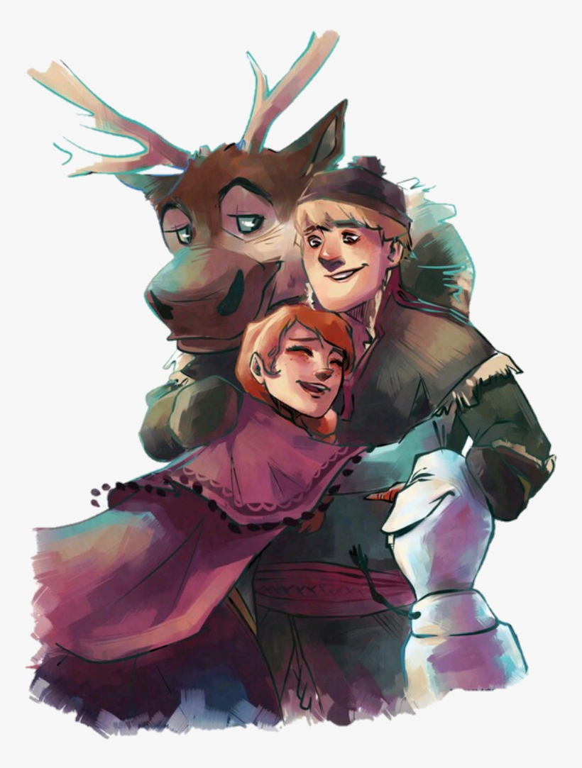 Stan , Kristofer , Anna E Olaf Em Png - Anna, transparent png #3568443
