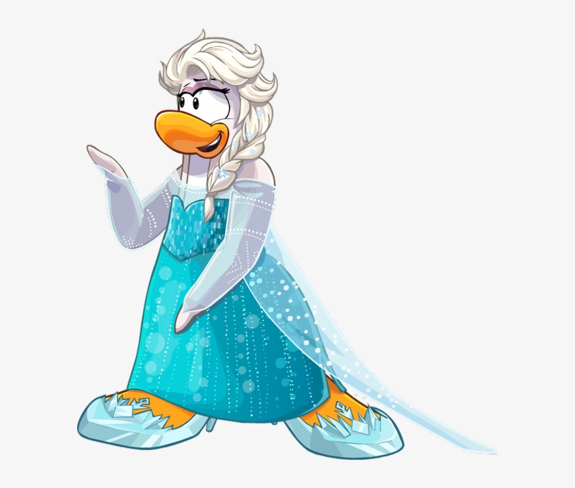 Elza - Club Penguin Frozen Elsa, transparent png #3568701