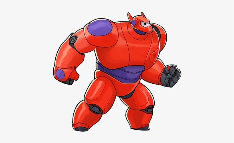 Baymax Is A Front Line Tank Hero Baymax's Hero Chips - Disney Heroes Battle Mode Characters, transparent png #3569152