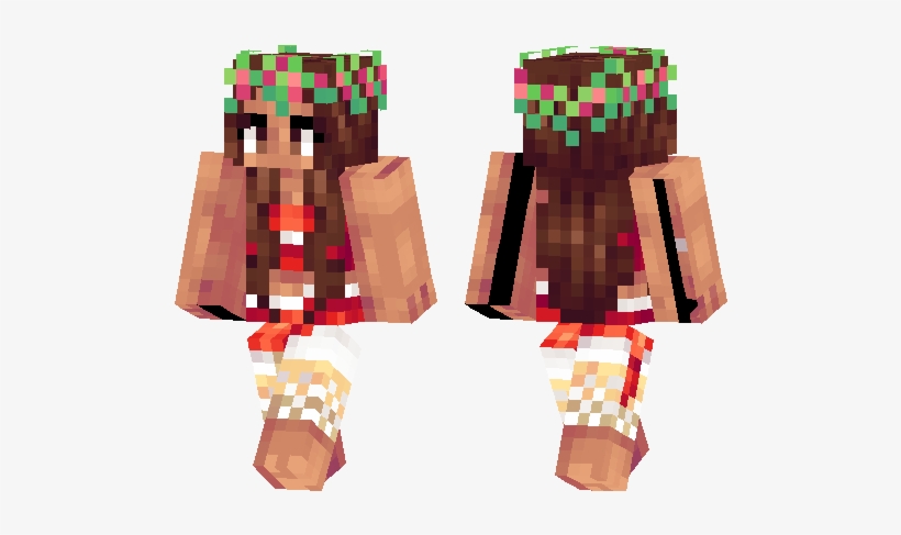 Moana Skin For Minecraft Pe, transparent png #3569267