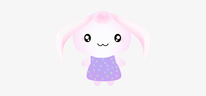 The Original Bunny I Created Is The Pink One - Graphics, transparent png #3569291