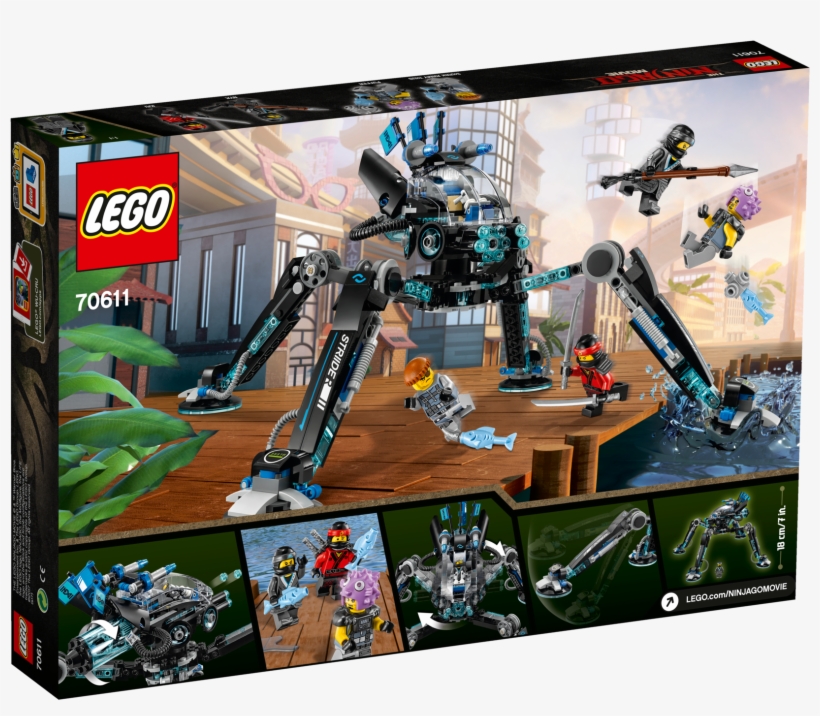 Ninjago 70611 Tbc, A, , Large - Lego 70611 Ninjago Movie Water Strider, transparent png #3569785