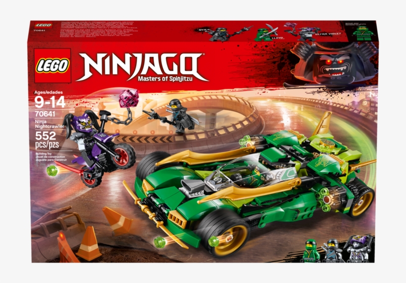 Lego Ninjago Ninja Nightcrawler - Lego Ninjago Ninja Nightcrawler 70641, transparent png #3569807