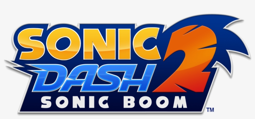 Sonicdash2logo - Download Sonic Boom 2 Mod Apk, transparent png #3569808