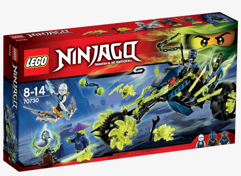 Lego Ninjago Chain Cycle Ambush - Lego Ninjago Chain Cycle Ambush - 70730, transparent png #3569870