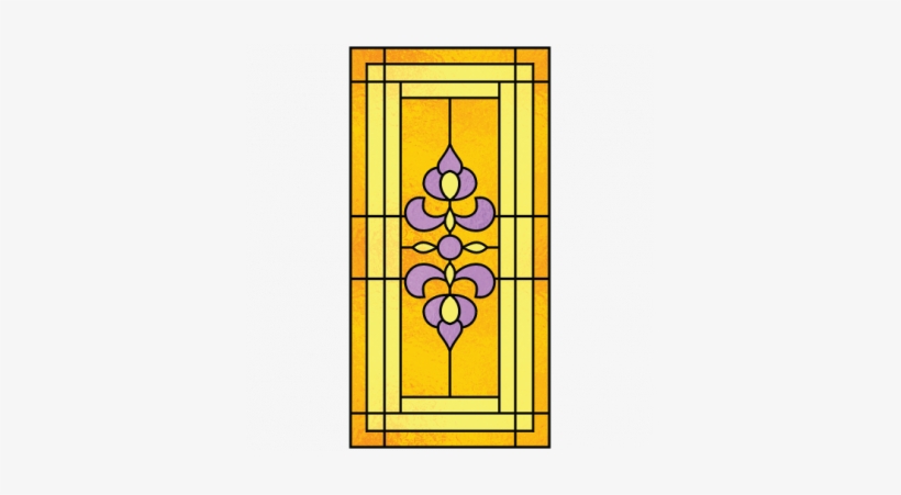 Victoria B - Stained Glass, transparent png #3569975
