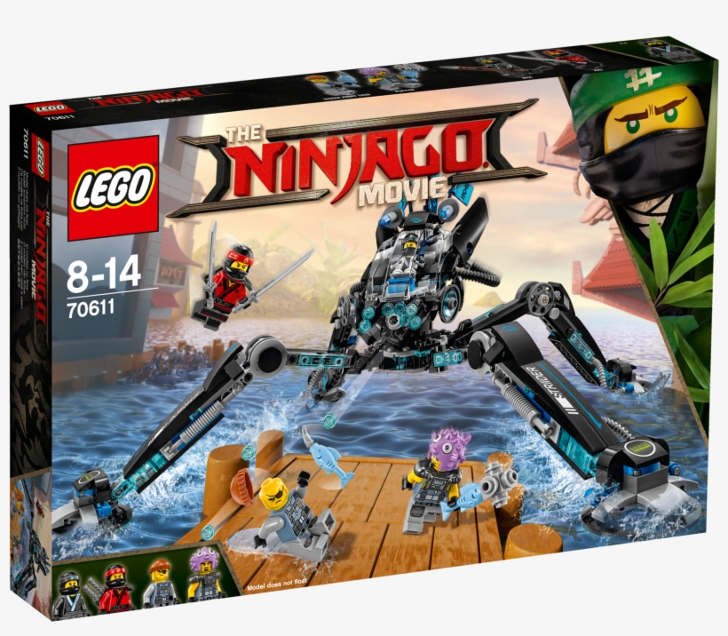 Ninjago 70611 Tbc, A, , Large - Lego 70611 Ninjago Movie Water Strider, transparent png #3569995