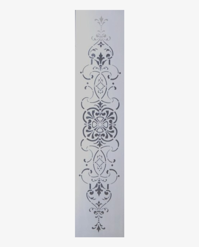 Victorian Etched Glass Door Panel - Glass Etching, transparent png #3570193