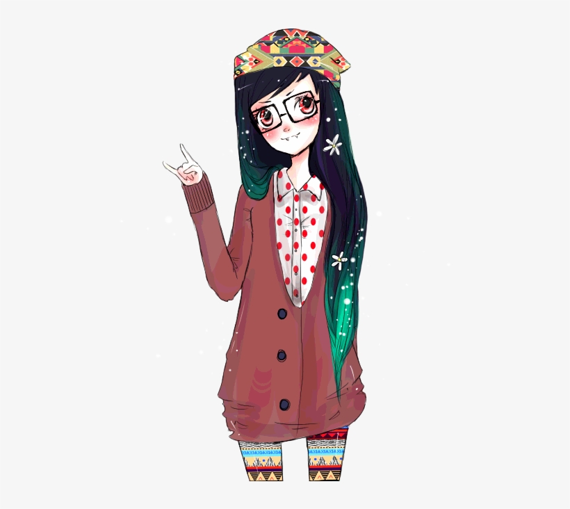 Static Hipster Marceline By Imaleaf-d5ny8mg - Ropa Hipster Anime, transparent png #3570472