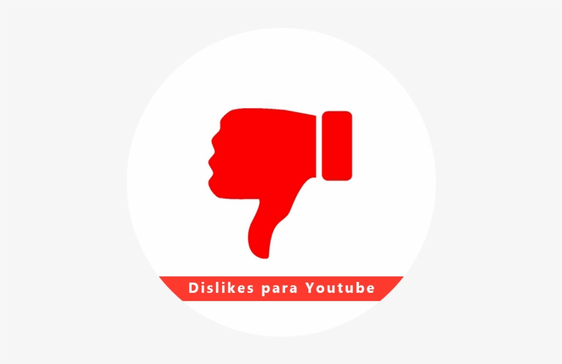 Comprar Dislikes Para Vídeos De Youtube - Youtube, transparent png #3570562