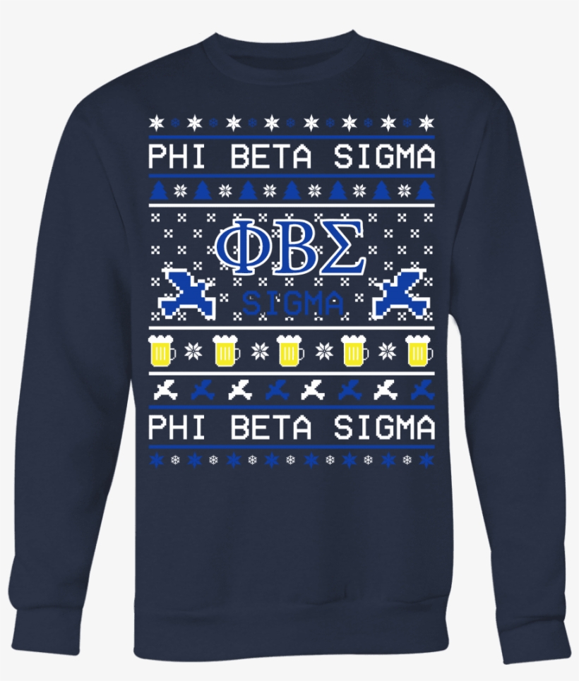 Phi Beta Sigma Ugly Sweaters - Christmas Jumper, transparent png #3571145