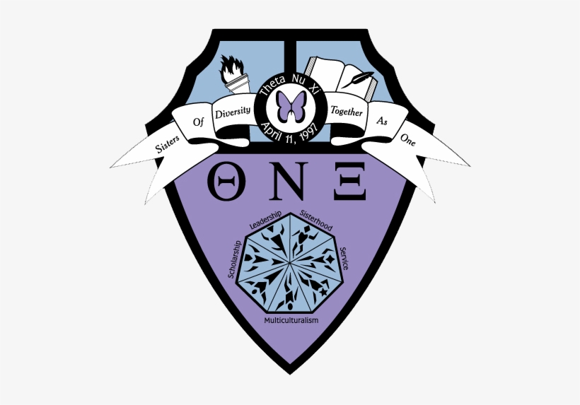 These Organizations Are Joining Kappa Alpha Theta And - Theta Nu Xi Seal, transparent png #3571251