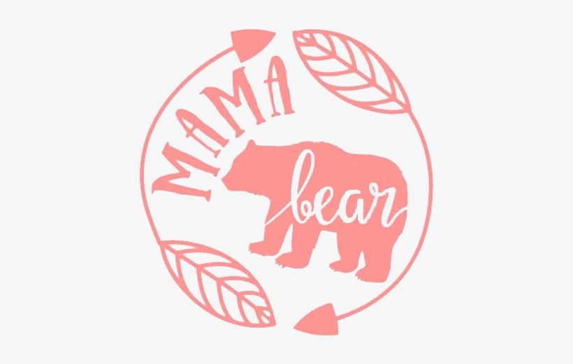 Mama Bear Decal - Momma Bear Decal, transparent png #3571472
