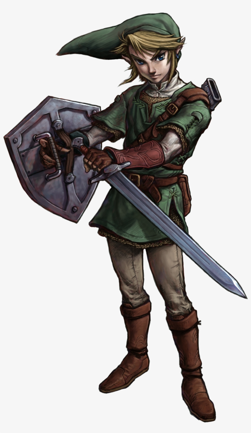 Favorite Link Design - Link Zelda Twilight Princess, transparent png #3571494