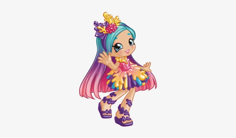 Coralee Shoppies Dolls, Shopkins And Shoppies, Shopkins - Shoppies Characters, transparent png #3571735