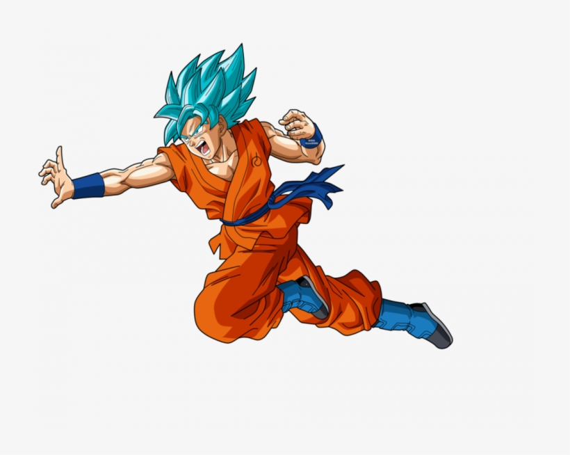 You - Goku Ssj Blue Volando Png, transparent png #3571800