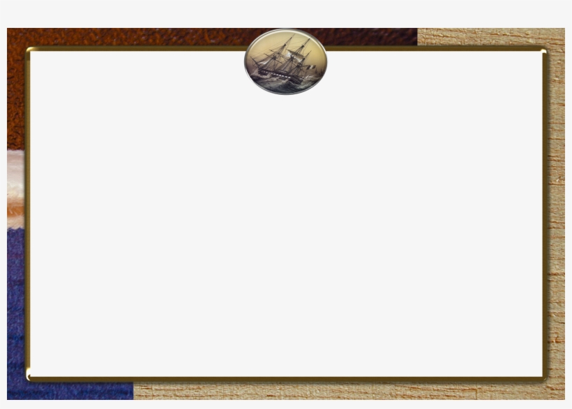 Digital Nautical Fra - Picture Frame, transparent png #3571804