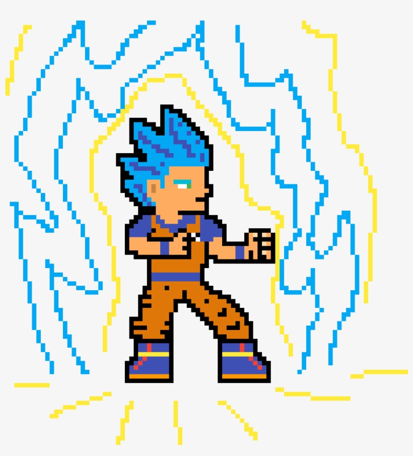 Goku Ssgss - Cartoon, transparent png #3572203