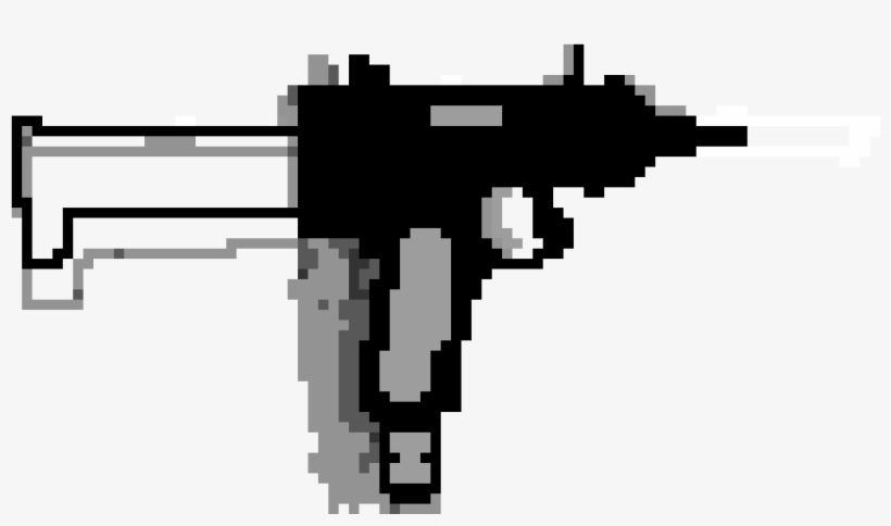 Micro Uzi W Shadow - Cross, transparent png #3572302