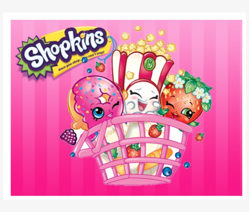 Shopkins Cake Topper Characters - Collectable Poster Book, transparent png #3572308