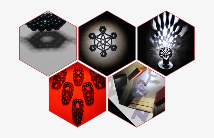 The Goal Was To Photograph A Shadow Cast By Magnets - Motif, transparent png #3572309