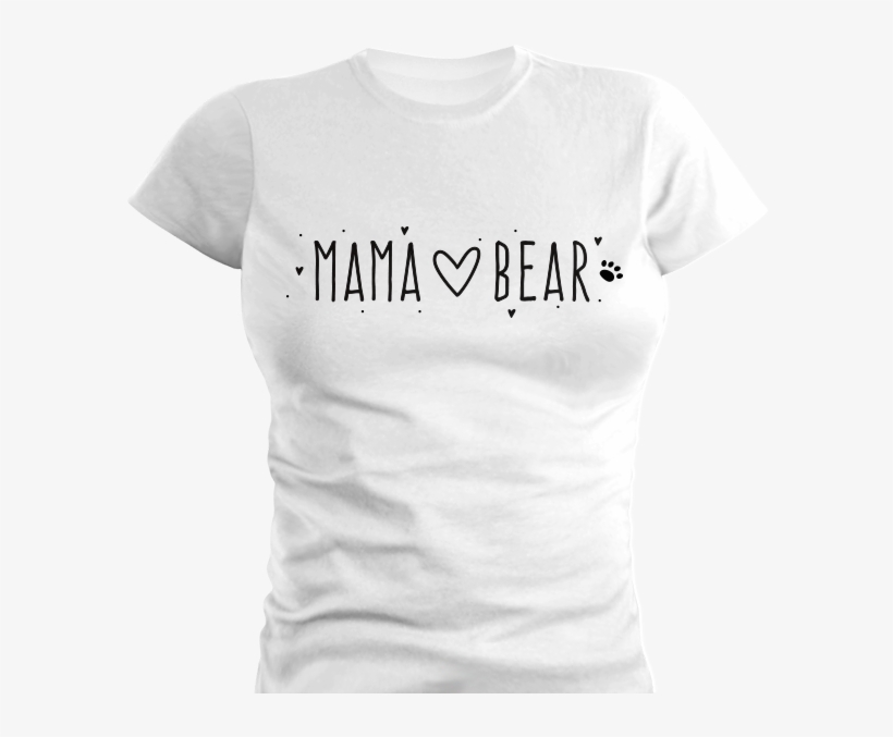 Mama Bear - Emotional Shirt, transparent png #3572330