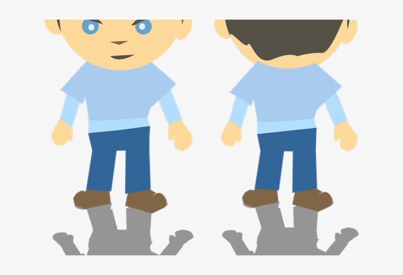 Shaow Clipart Boy Shadow - Clip Art, transparent png #3572331