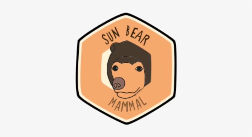 Sun Bear Clipart Mama Bear - Sun Bear, transparent png #3572529