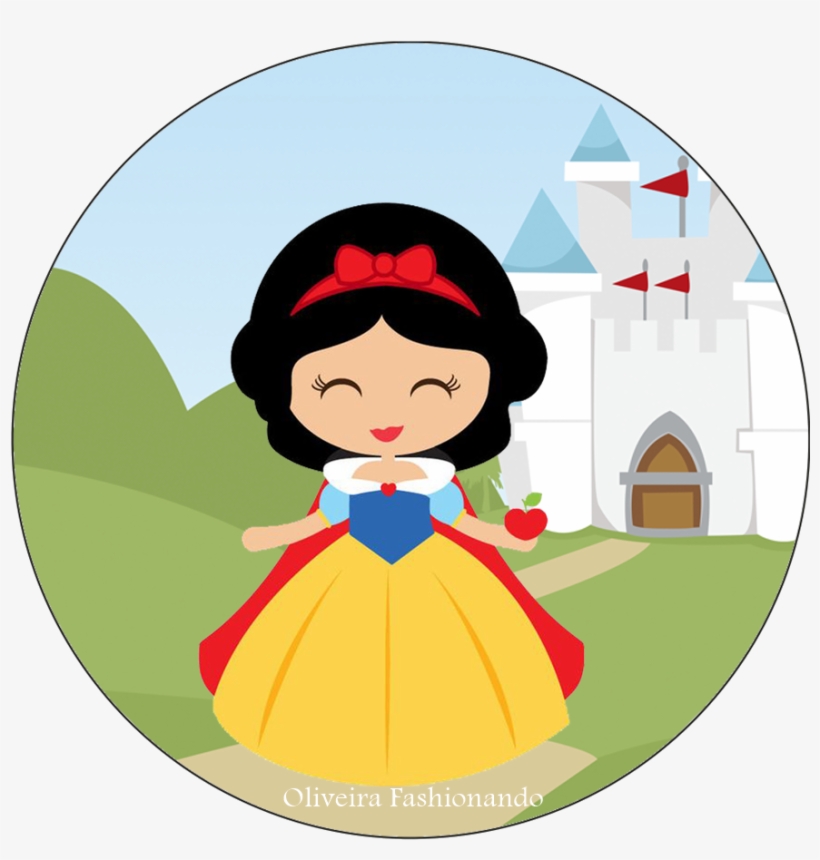 Topper Branca De Neve Png - Clipart Snow White Png, transparent png #3572572