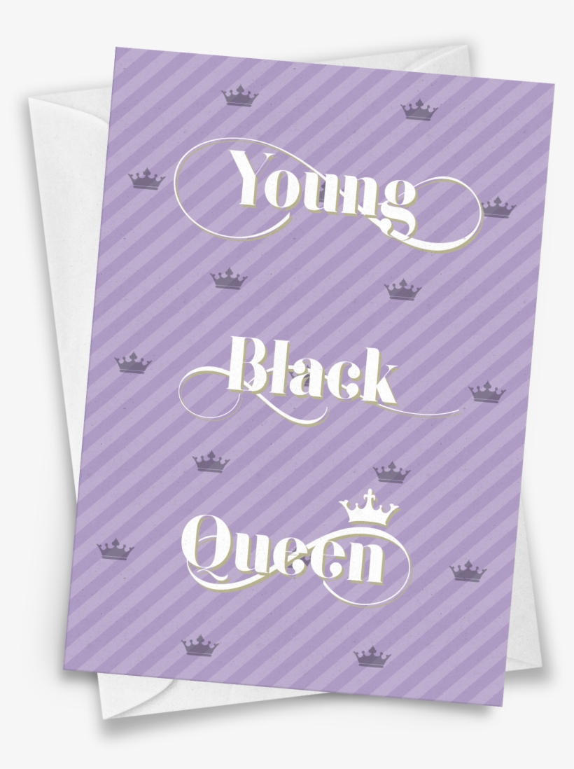 Young Black Queen - Paper, transparent png #3572709