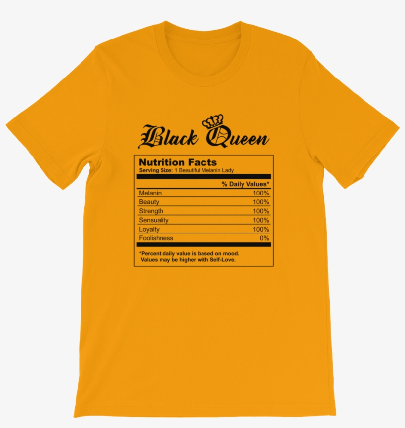 Black Queen Nutritional Facts - Guy Le Tatooer T Shirt, transparent png #3572953