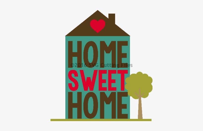 #pp-2502 Home Sweet Home - Tree, transparent png #3573003