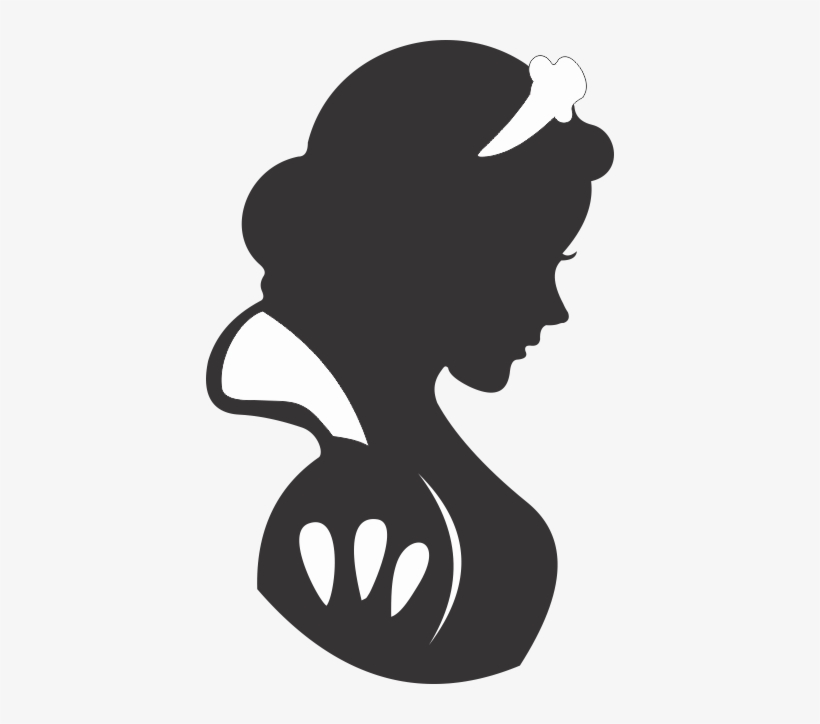 Silhueta Branca De Neve, transparent png #3573030