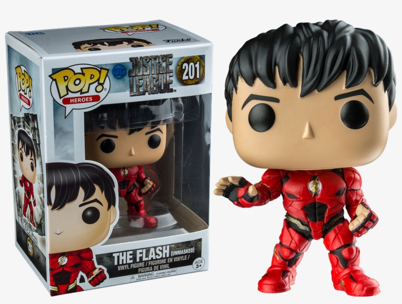 Funko Pop Flash Justice League, transparent png #3573705