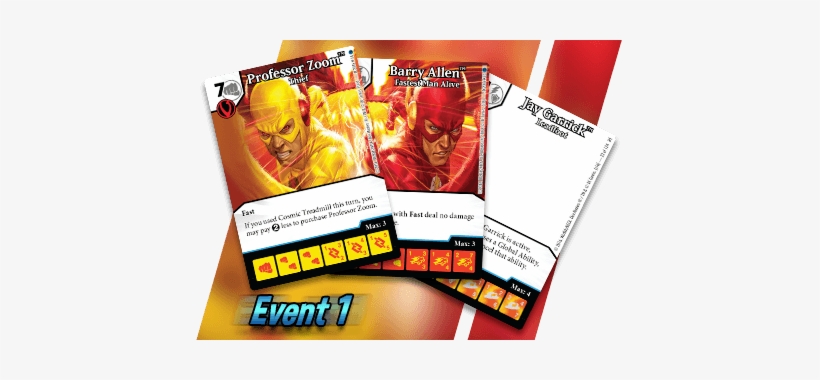 Speedsters Op Kit First Look - Dice Masters Barry Allen, transparent png #3573815
