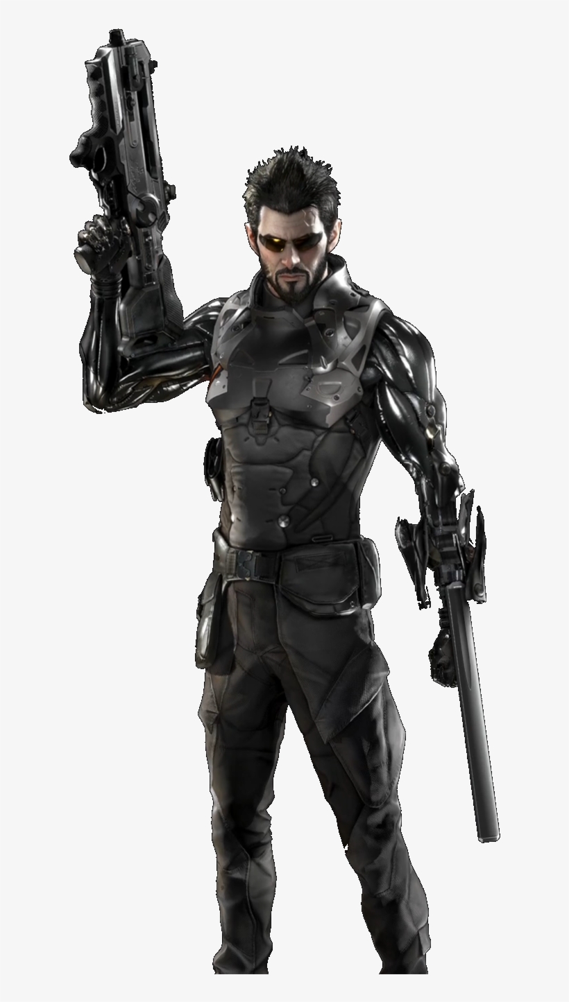 Dxmd Jensen Armorrender - Deus Ex Mankind Divided Character, transparent png #3573872