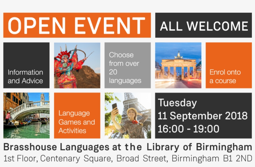 Range Of New Language And Culture Courses Starting - Discover Entdecke Découvrir: Venedig Venezia: Gesponsert, transparent png #3574080