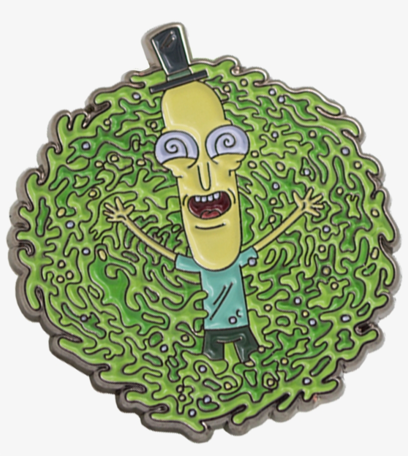 Mr Poopy Butthole ''dazed'' Portal - Clock Enamel Pin With Moving Hand, transparent png #3574102