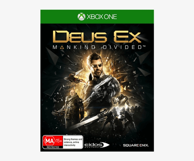 1 Of - Deus Ex Human Revolution Cover, transparent png #3574404