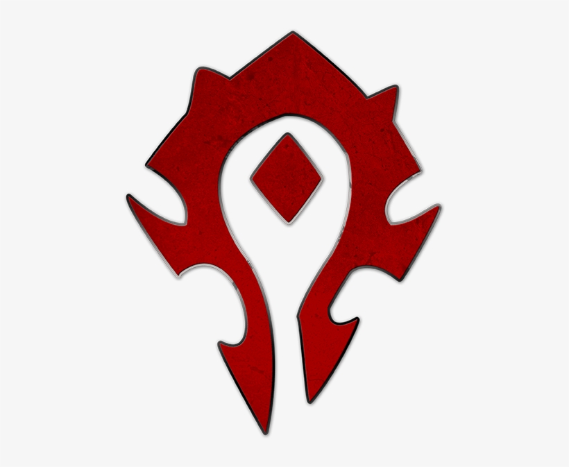 Horde Logo - World Of Warcraft Horde Symbol, transparent png #3576031