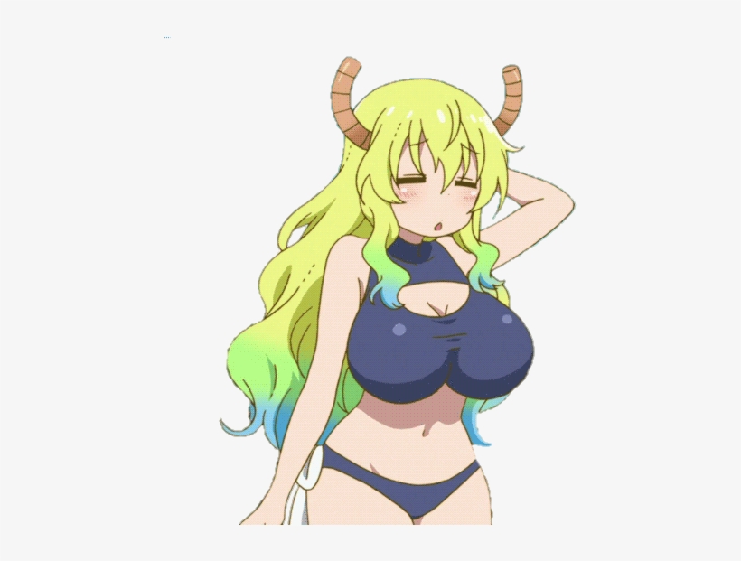 #lucoa #quetzalcoatl #kobayashi-san Chi No Maid Dragon - Lucoa Dragon Maid Bikini, transparent png #3576206