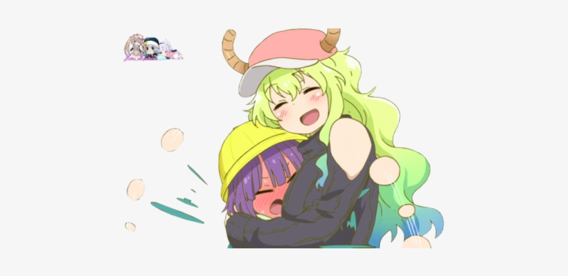 Dragon Maid Lucoa And Shouta, transparent png #3576234