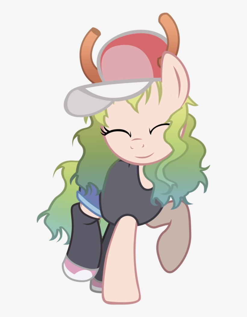 Vbastv, Lucoa, Miss Kobayashi's Dragon Maid, Pony, - Cartoon, transparent png #3576470