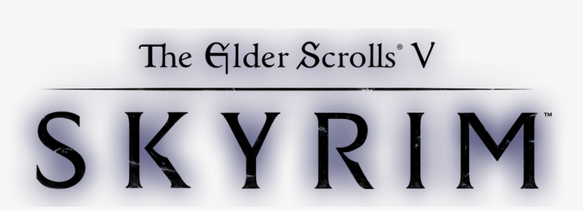 My Blog Is So Ready For Skyrim - Elder Scrolls V Skyrim Vr Logo Png, transparent png #3576762