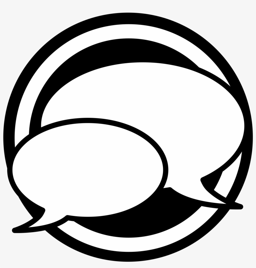 Open - Talk Icon, transparent png #3577103