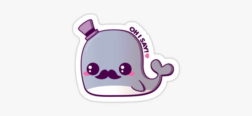 Whale Tumblr Background - Kawaii Whale, transparent png #3577629