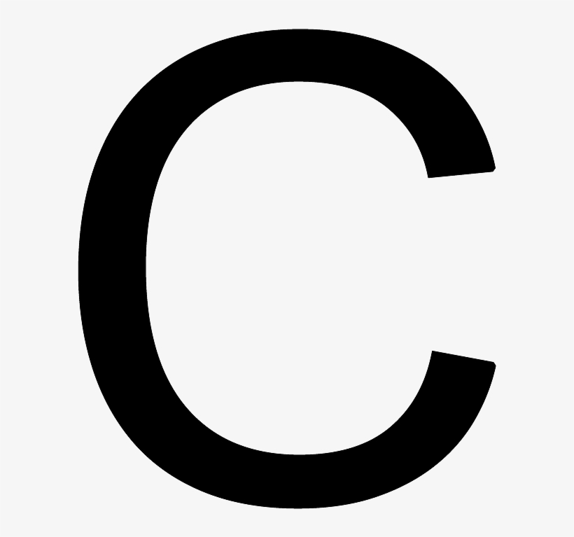 Letter C Png - C Arial, transparent png #3577697