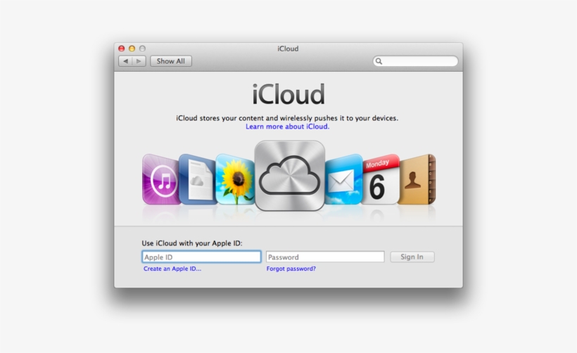 How To Set Up Icloud - Mac Os Icloud, transparent png #3577789