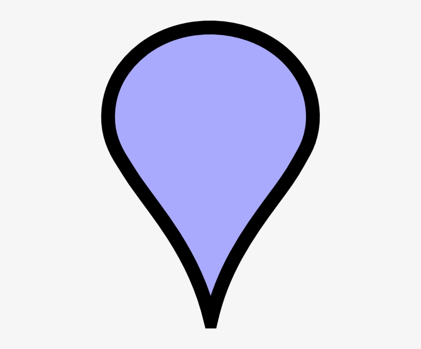 This Free Clipart Png Design Of Google Maps Icon - Google Map Pin Icon Purple, transparent png #3577822